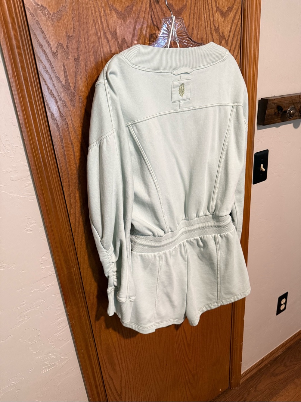 FP Movement by Free People Mint Green V-Neck Romper - Picture 2 of 4